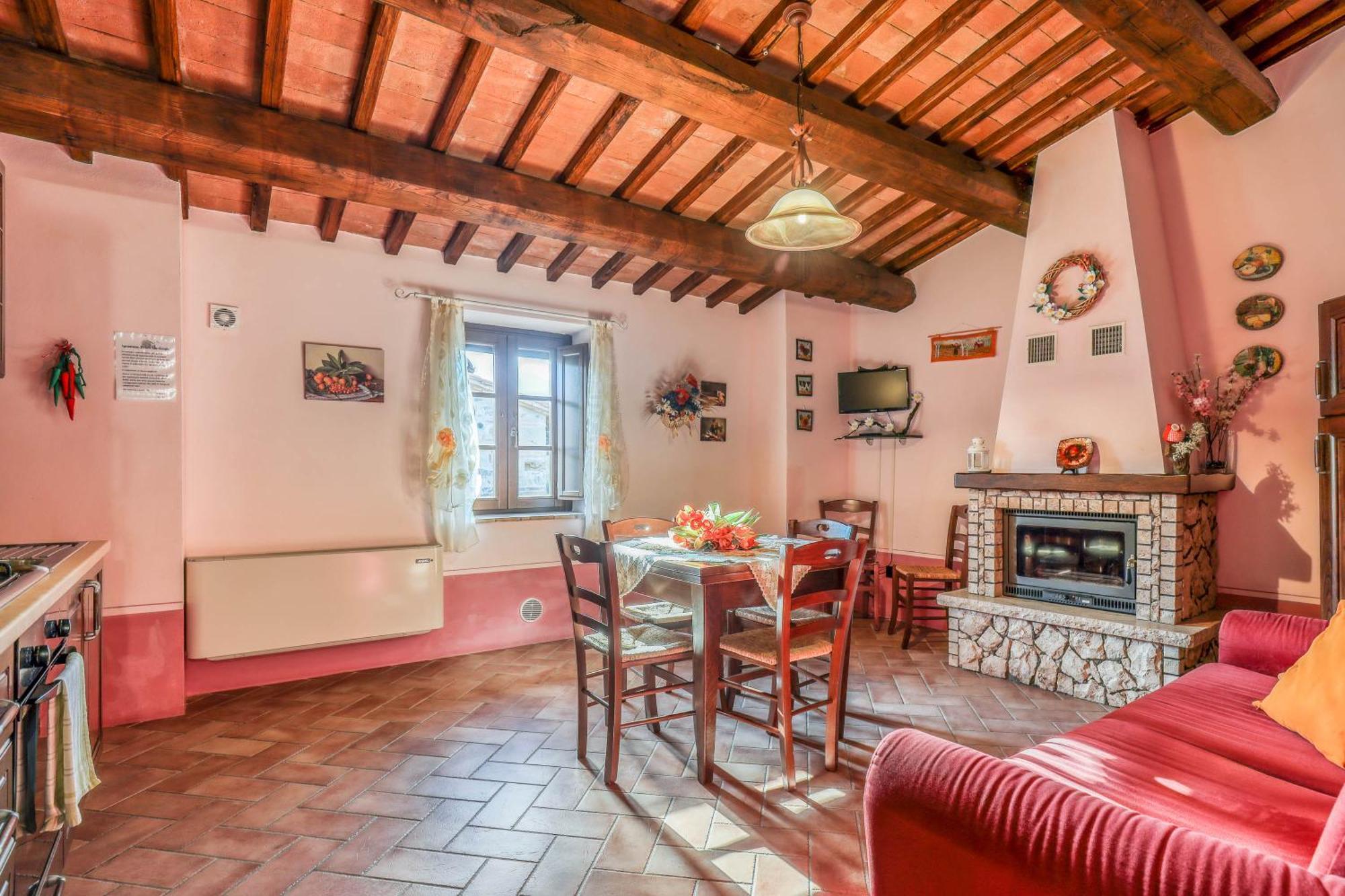 Agriturismo Podere San Giorgio Radicofani Rom bilde