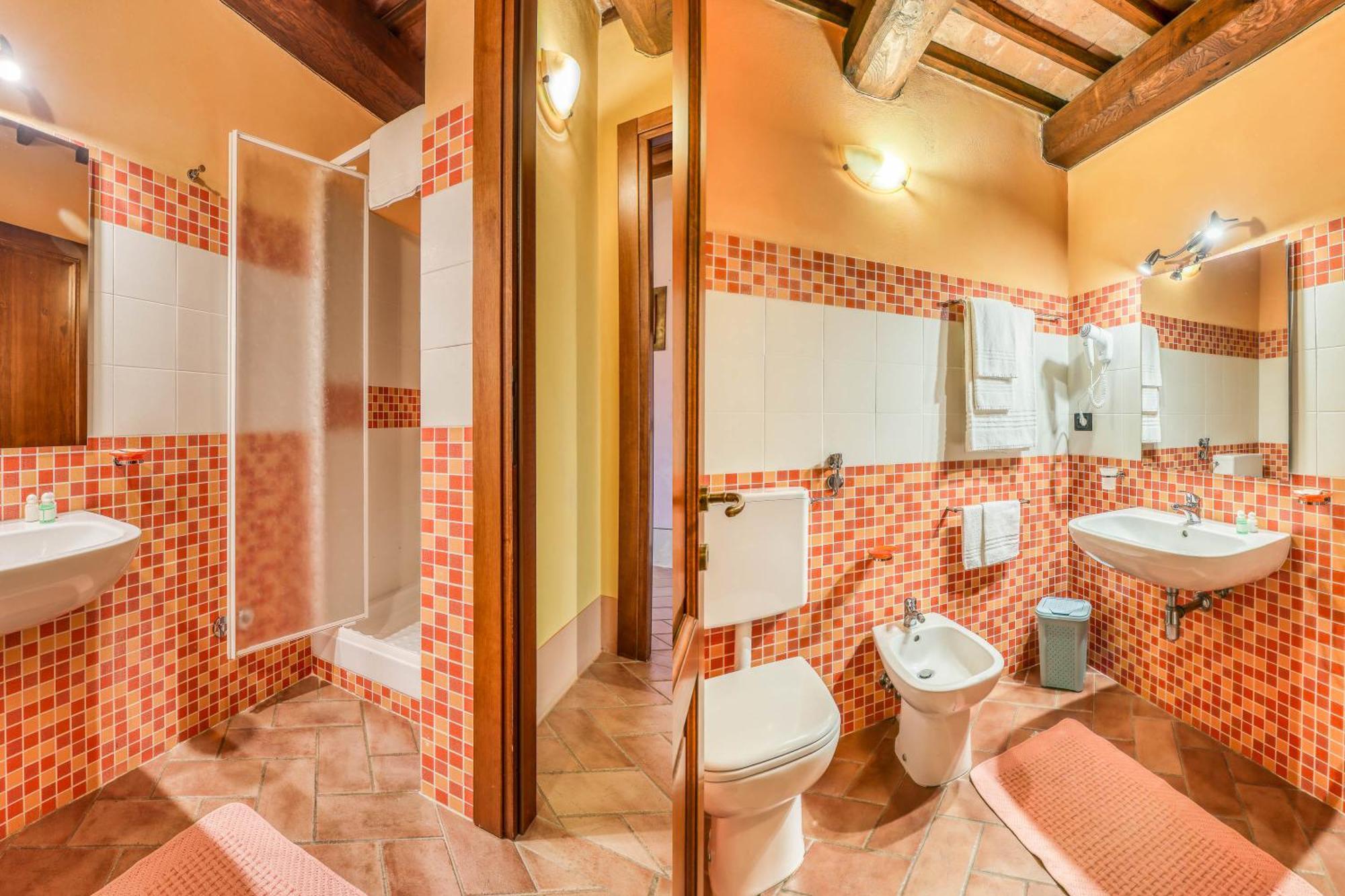 Agriturismo Podere San Giorgio Radicofani Rom bilde
