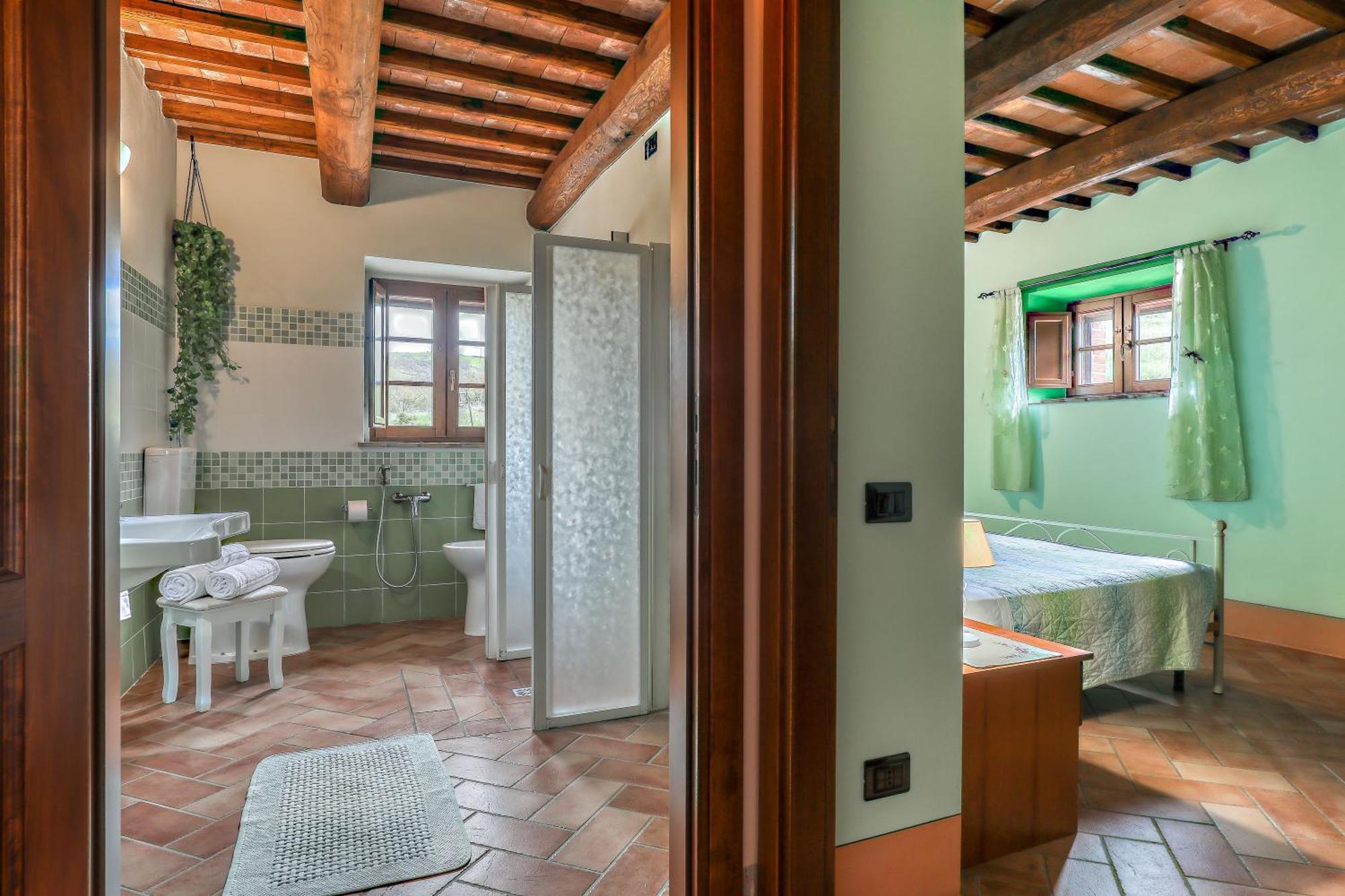 Agriturismo Podere San Giorgio Radicofani Rom bilde