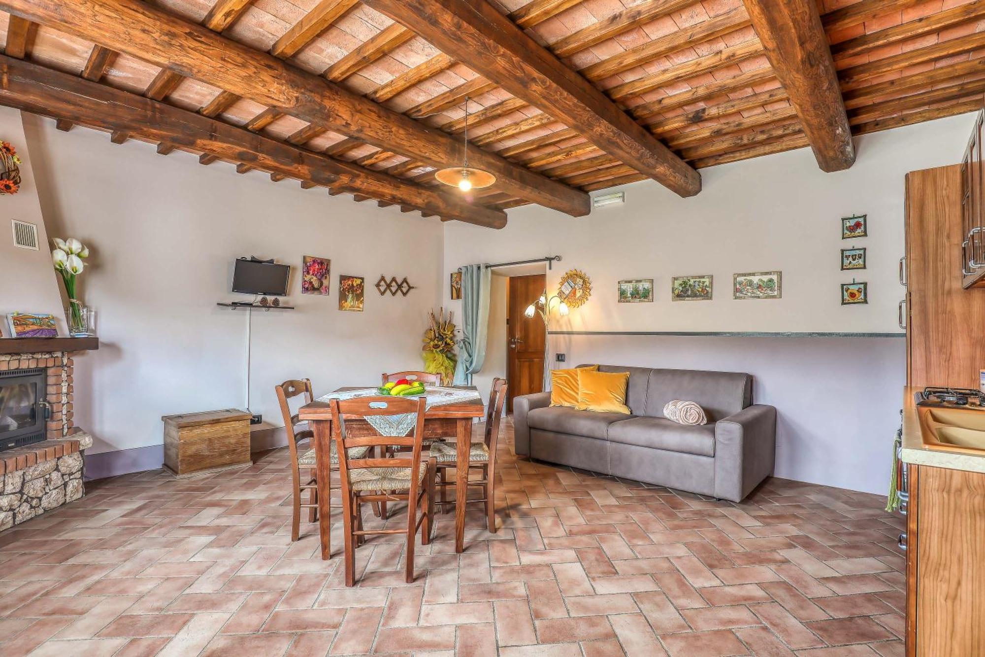 Agriturismo Podere San Giorgio Radicofani Rom bilde