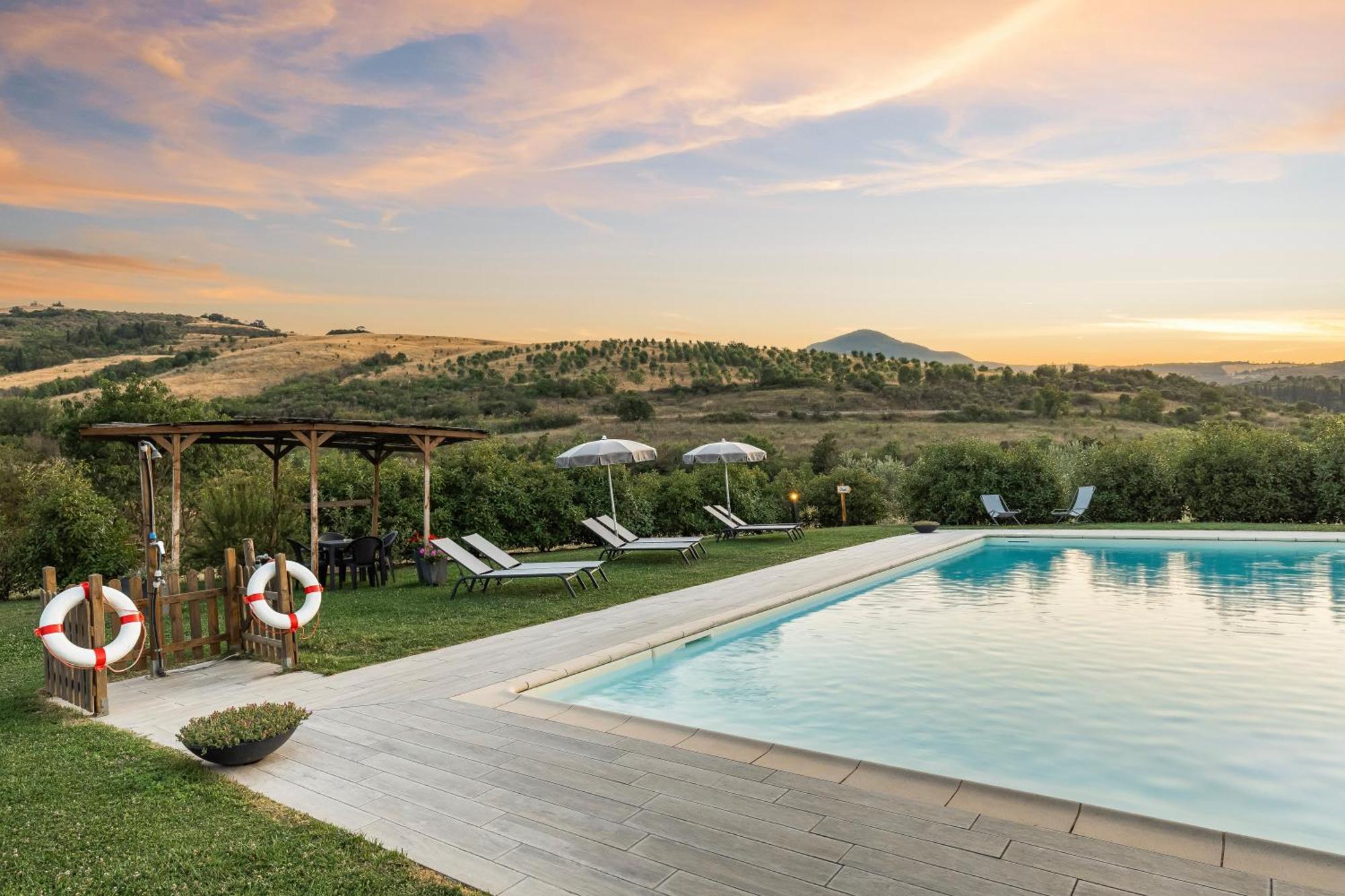 Agriturismo Podere San Giorgio Radicofani Eksteriør bilde