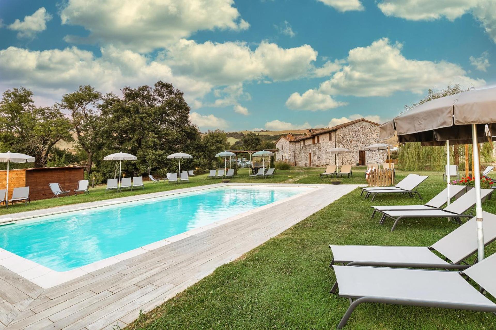 Agriturismo Podere San Giorgio Radicofani Eksteriør bilde