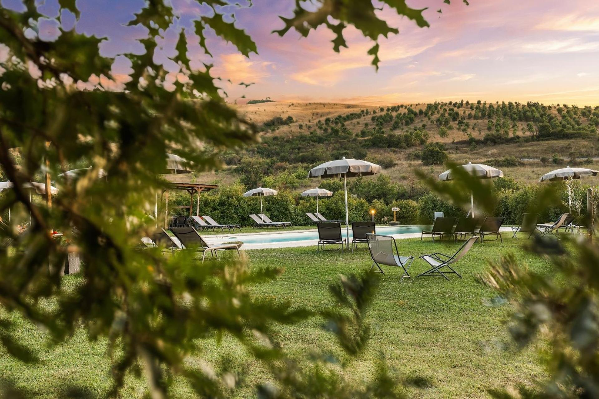 Agriturismo Podere San Giorgio Radicofani Eksteriør bilde